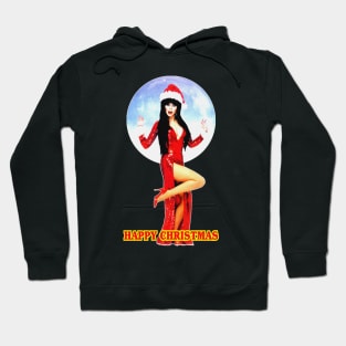 Happy Christmas Elvira Hoodie